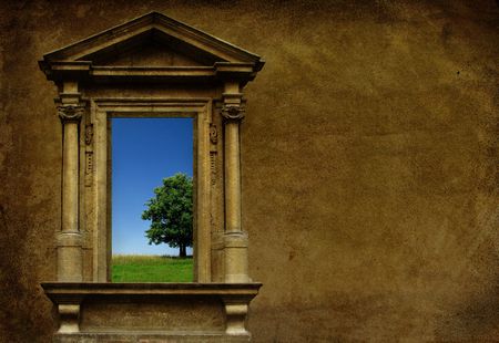 The Door to Eternal Paradiseの写真素材