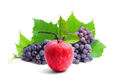 Colorful healthy fresh fruit. Shot in a studio