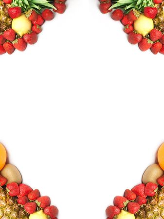 Colorful healthy fresh fruit. Shot in a studioの写真素材