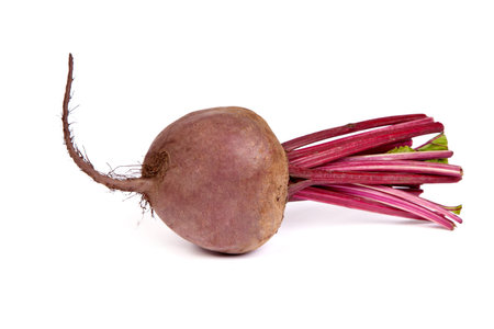 Fresh red beet isolated on a white background
