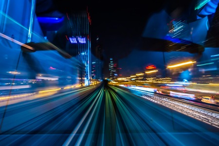 DUBAI, UAE - NOVEMBER 13: Dubai Metro as world's longest fully automated metro network (75 km). Planning of the Dubai Metro began under the directive of Dubai's ruler Sheikh Mohammed bin Rashid Al Maktoum, taken on 13 November 2012 in Dubai.のeditorial素材