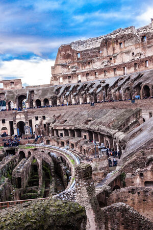 The Iconic, the legendary Coliseum of Rome, Italyのeditorial素材