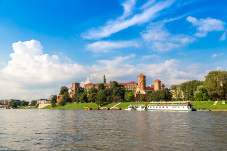 The Wawel castle in Kracow in Polandのeditorial素材