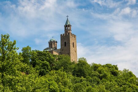 Veliko Tarnovo in a beautiful summer day, Bulgariaの写真素材