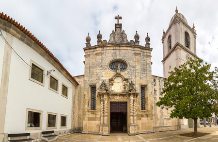 The Cathedral of Aveiro, Church of St. Dominic in Aveiro, Portugal in a beautiful summer day