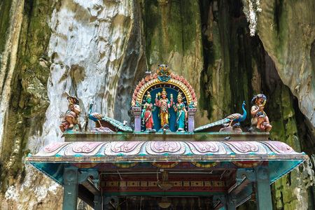 Batu cave in Kuala Lumpur, Malaysia at summer dayの写真素材