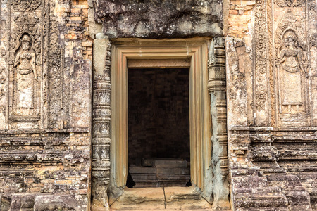 Pre Rup temple in complex Angkor Wat in Siem Reap, Cambodia in a summer dayの写真素材