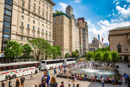 NEW YORK CITY, USA - MARCH 29, 2020: Fifth Avenue in New York City, NY, USA