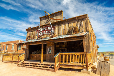 ARIZONA, USA - MARCH 29, 2020: Hualapai Ranch at Grand Canyon West Rim, Arizona, USA