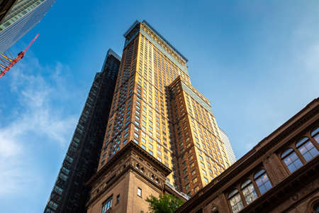 NEW YORK CITY, USA - MARCH 29, 2020: Carnegie Hall building in New York City, NY, USAのeditorial素材