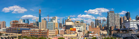 NEW YORK CITY, USA - MARCH 15, 2020: Panorama of midtown Manhattan in New York City, USAのeditorial素材
