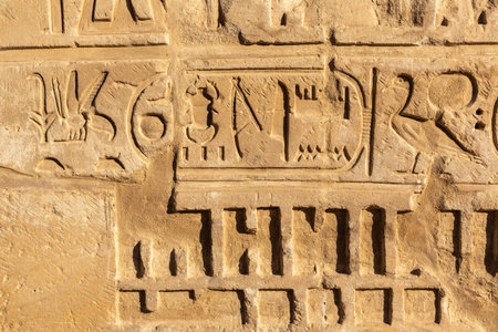 Karnak temple in a sunny day, Luxor, Egypt