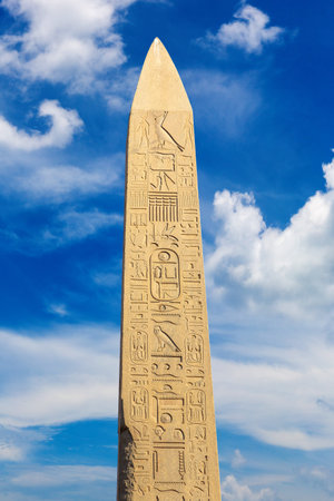 Karnak temple in a sunny day, Luxor, Egypt