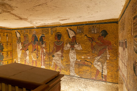 Tomb of pharaoh Tutankhamun in Valley of the Kings, Luxor, Egypt