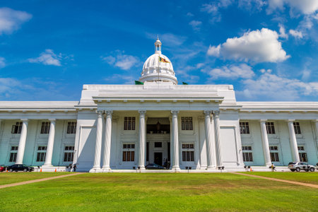 City hall in Colombo, Sri Lanka in a sunny dayの写真素材