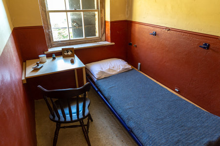 DOVER, THE UNITED KINGDOM - JUNE 28, 2022: Interior of fire command post and Port war signal station in Dover Castle in Dover, UKのeditorial素材