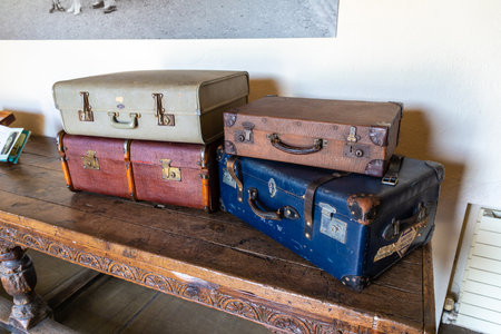 BROOMFIELD, THE UNITED KINGDOM - JUNE 28, 2022: Interior of Leeds Castle in Kent, The United Kingdomのeditorial素材
