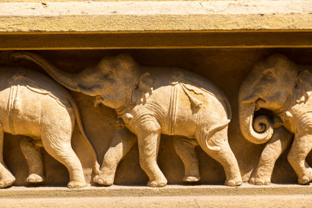 Kelaniya Raja Maha Viharaya temple in Colombo, Sri Lankaの写真素材