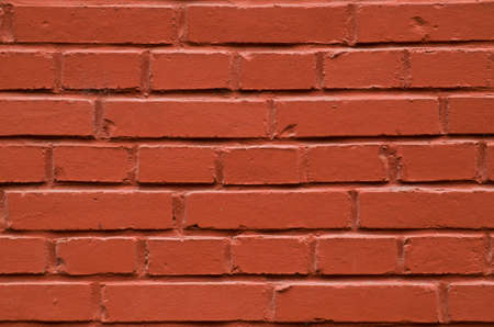 Painted brick wallの写真素材
