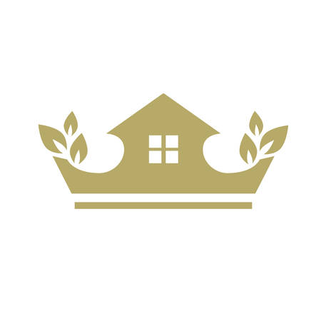 Royal Property logo concept illustrationのイラスト素材