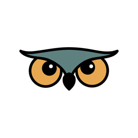 cute little owlのイラスト素材