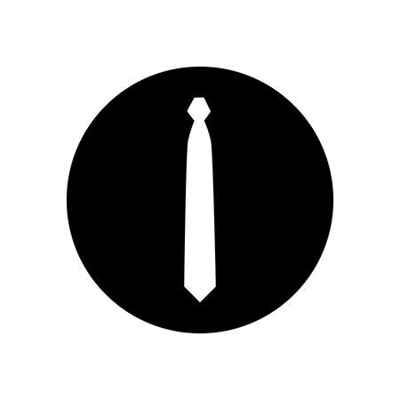 simple mans tieのイラスト素材