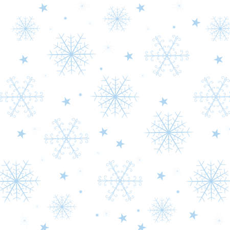 snowflakes, winter backgroundのイラスト素材