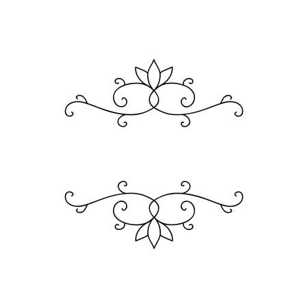 elegant floral frameのイラスト素材