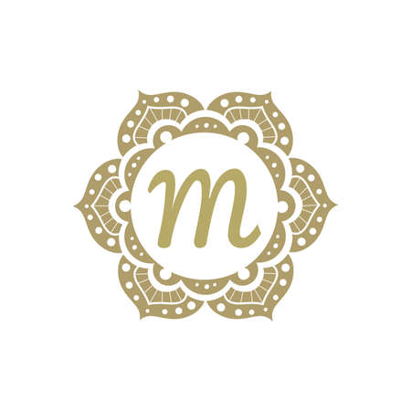 gold ornamental frame, vectorのイラスト素材