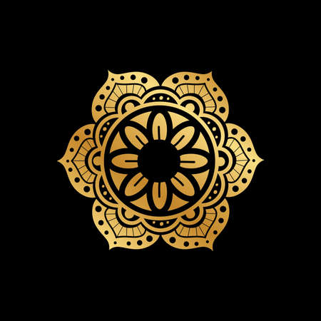 gold ornamental frame, vectorのイラスト素材