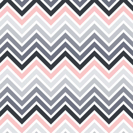 chevron pattern. gray, white and pink vector backgroundのイラスト素材