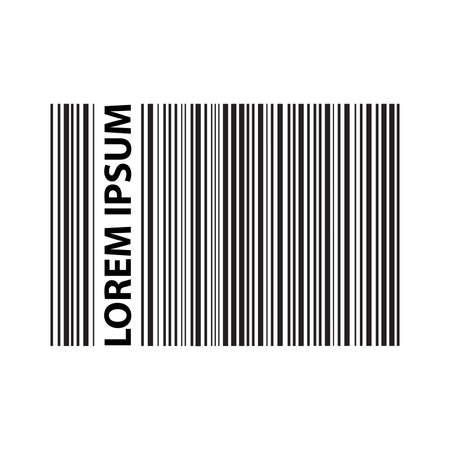 bar code, vector graphic design elementのイラスト素材
