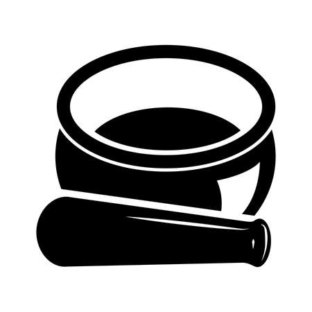 Mortar and pestleのイラスト素材