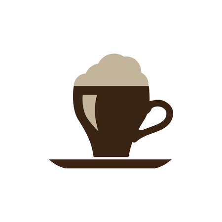 coffee with creamのイラスト素材