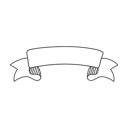 vintage empty frameのイラスト素材