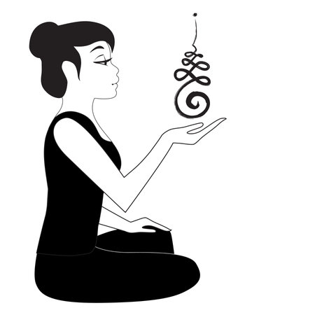 female universe, vectorのイラスト素材