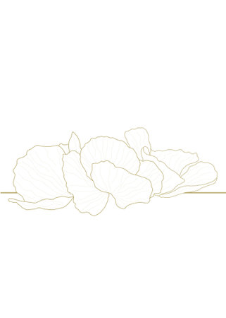 golden floral backgroundのイラスト素材
