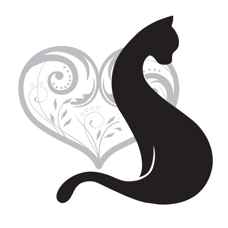 black catのイラスト素材