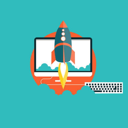 Business start upのイラスト素材