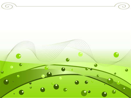 Abstract green backgroundのイラスト素材