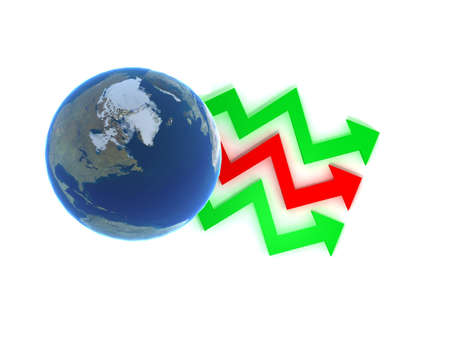 Abstract background with map from http://visibleearth.nasa.gov/の写真素材