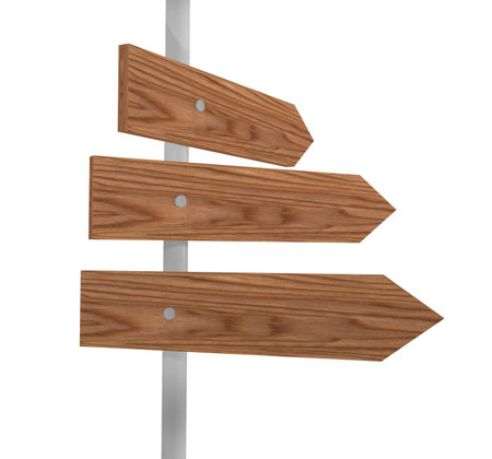 Wooden arrows
