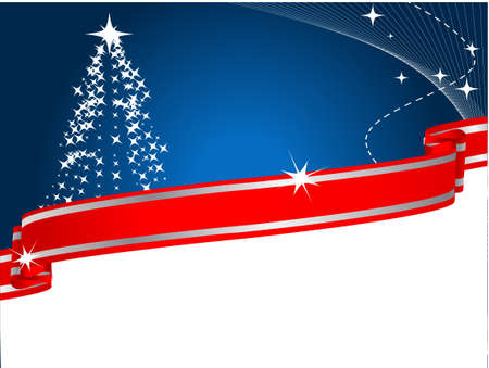 Christmas and New Year's backgroundのイラスト素材