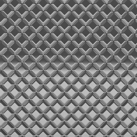 3d metal modern silver pattern. computer generated imageの写真素材