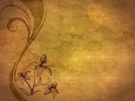 abstract background for your design with flowerの写真素材