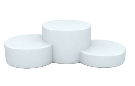 Empty podium interior viewの写真素材