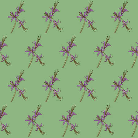 Seamless floral abstract background for designのイラスト素材