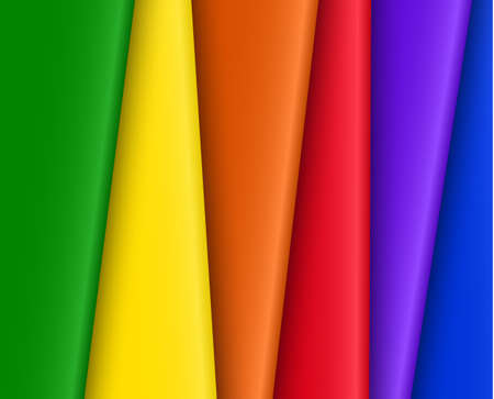 Bright abstract rainbow backgroundのイラスト素材