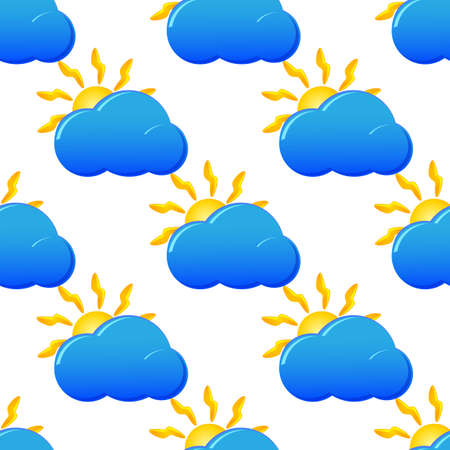 Unusual seamless vector pattern . Vector illustrationのイラスト素材