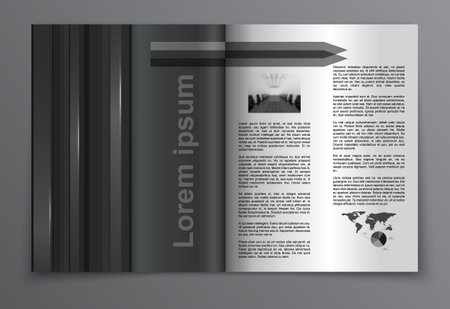 Vector Brochure Layout Design Template.のイラスト素材